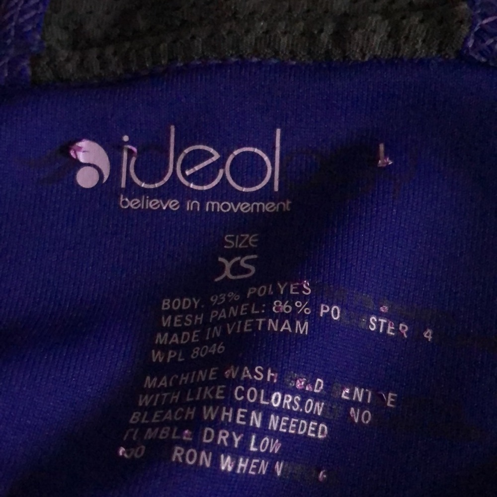 Colorful Striped workout Top - Picture 5 of 6